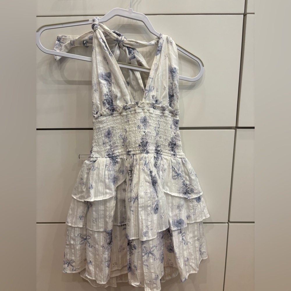 Loveshackfancy halter dress